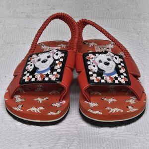 Vintage Disney Kidnation 101 Dalmatians Kids Sandals 11 12 New Never Used